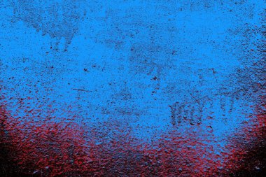 Mavi boya metal plaka desen ve arkaplan