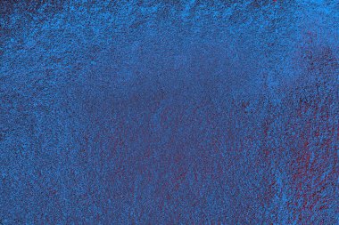 Kırmızı ve mavi renkli grungy duvar, desenli arka plan