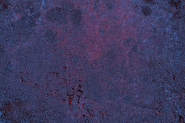 Kırmızı ve mavi renkli grungy duvar, desenli arka plan