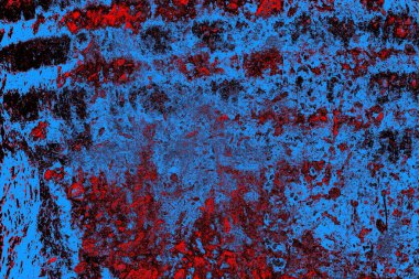 Çizik ve çatlaklarla metal doku