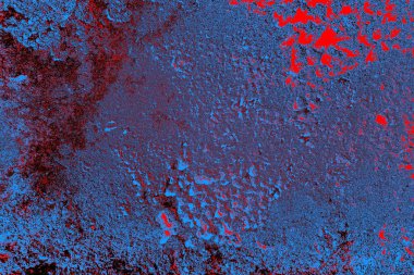 Çizik ve çatlaklarla metal doku