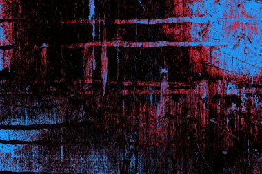 Çizik ve çatlaklarla metal doku