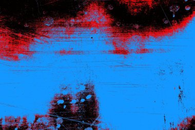 Çizik ve çatlaklarla metal doku