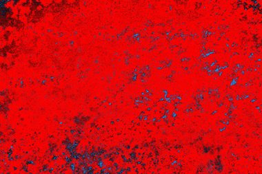 Soyut grunge arkaplanı. Monokrom dokusu. Mavi ve kırmızı desenli arkaplan