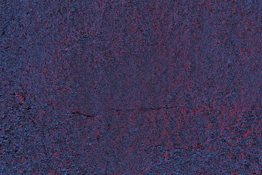 Kırmızı ve mavi renkli grungy duvar, desenli arka plan