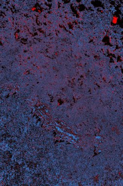 Çizik ve çatlaklarla metal doku