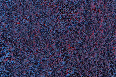 Kırmızı ve mavi renkli grungy duvar, desenli arka plan