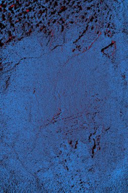 Kırmızı ve mavi renkli grungy duvar, desenli arka plan