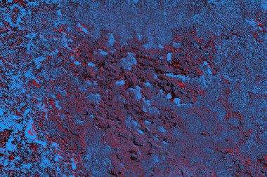 Çizik ve çatlaklarla metal doku