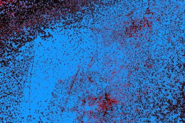 Çizik ve çatlaklarla metal doku