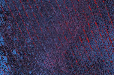 Çizik ve çatlaklarla metal doku