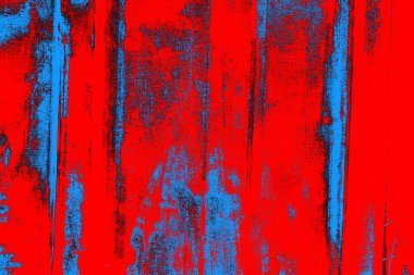Kırmızı ve mavi renkli grunge duvar dokusu arkaplanı