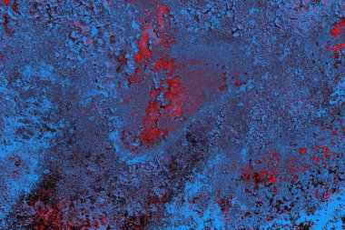 Çizik ve çatlaklarla metal doku