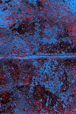 Çizik ve çatlaklarla metal doku