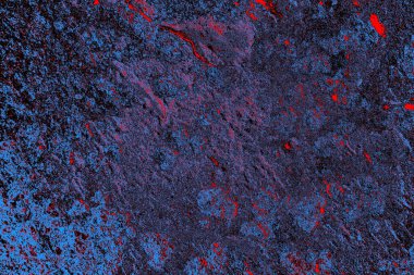 Çizik ve çatlaklarla metal doku