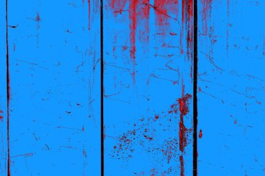 Çizik ve çatlaklarla metal doku