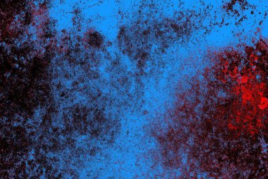 Çizik ve çatlaklarla metal doku