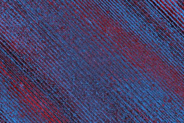 Kırmızı ve mavi renkli grungy duvar, desenli arka plan