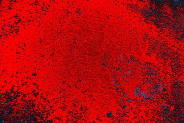 Kırmızı ve mavi renkli grunge duvar dokusu arkaplanı