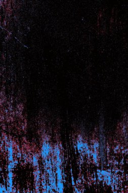 Kırmızı ve mavi renkli grungy duvar, desenli arka plan