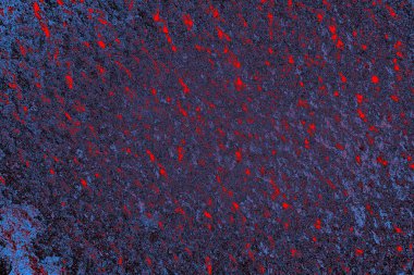 Çizik ve çatlaklarla metal doku