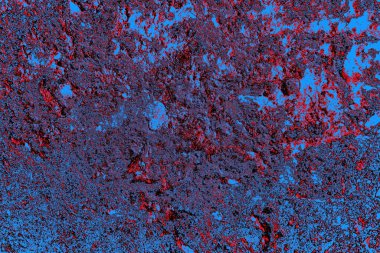 Çizik ve çatlaklarla metal doku