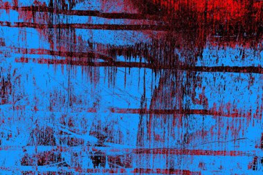 Çizik ve çatlaklarla metal doku