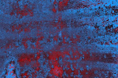 Çizik ve çatlaklarla metal doku