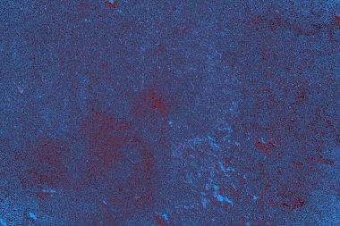 Kırmızı ve mavi renkli grungy duvar, desenli arka plan