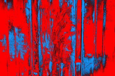 Kırmızı ve mavi renkli grunge duvar dokusu arkaplanı