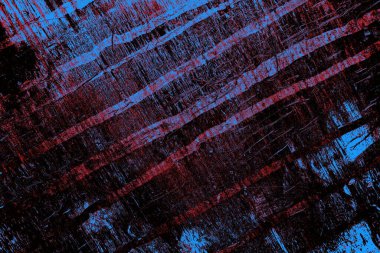 Çizik ve çatlaklarla metal doku