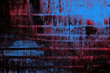 Çizik ve çatlaklarla metal doku