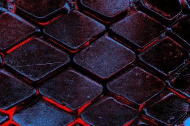 Boyalı araba lastiği yakın çekim dokusu arka planı