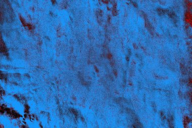 Kırmızı ve mavi renkli grungy duvar, desenli arka plan