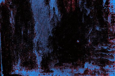 Kırmızı ve mavi renkli grungy duvar, desenli arka plan