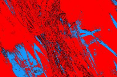 Kırmızı ve mavi renkli grunge duvar dokusu arkaplanı