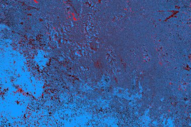 Çizik ve çatlaklarla metal doku