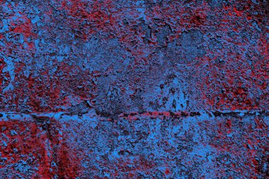 Çizik ve çatlaklarla metal doku