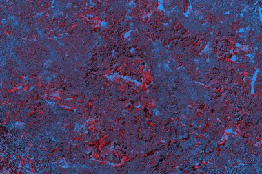 Çizik ve çatlaklarla metal doku