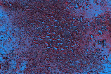 Çizik ve çatlaklarla metal doku