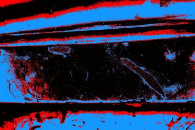 Çizik ve çatlaklarla metal doku