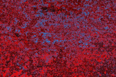 Soyut grunge arkaplanı. Monokrom dokusu. Mavi ve kırmızı desenli arkaplan