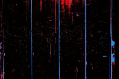 Çizik ve çatlaklarla metal doku