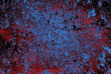 Çizik ve çatlaklarla metal doku