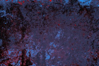 Çizik ve çatlaklarla metal doku