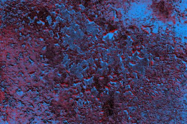 Çizik ve çatlaklarla metal doku