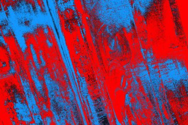 Kırmızı ve mavi renkli grunge duvar dokusu arkaplanı