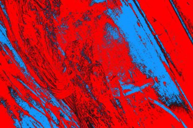 Kırmızı ve mavi renkli grunge duvar dokusu arkaplanı