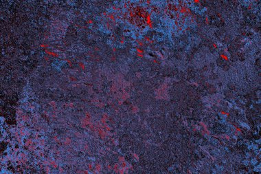 Çizik ve çatlaklarla metal doku