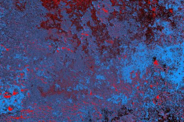 Çizik ve çatlaklarla metal doku